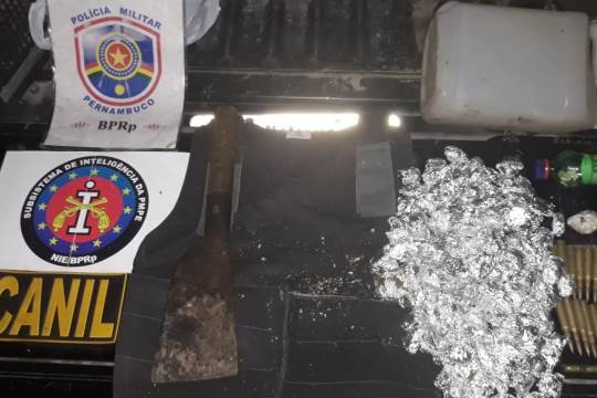 Quatro presos por tráfico em Paulista